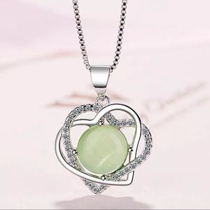 ❤️ Double Heart Women’s Necklace 10200